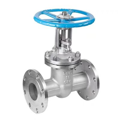3 pulgadas CF8 de acero inoxidable, válvula de puerta de brida manual con clasificación ANSI 150LB