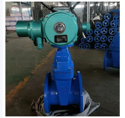 Disponible OEM Acero de carbono WCB NKZ961H válvula de puerta de vacío de brida eléctrica estándar DIN F6