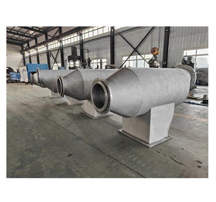 Separador de gas-líquido de diseño horizontal Separador de agua de vapor para instalaciones de separación