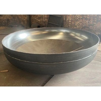 Conexión de soldadura de acero inoxidable de extremo elíptico cabeza de plato para la tapa del tanque de agua