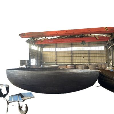 Cabezas de buques ASME de acero inoxidable para la fundición de cuencos de fuego y conexión de soldadura combinadas