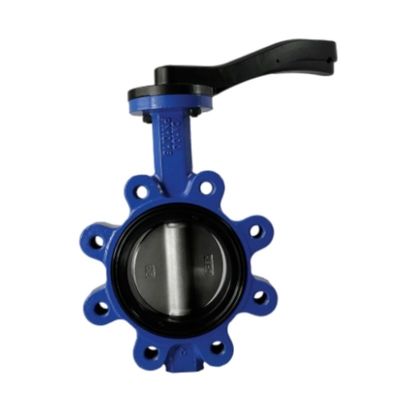 Válvula de mariposa industrial DN300 con estructura de diafragma y tamaño de puerto personalizable