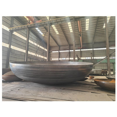 Cabeza del tanque de la bandeja / extremo del tanque de acero inoxidable / cabeza cónica de la bandeja para el tanque a presión