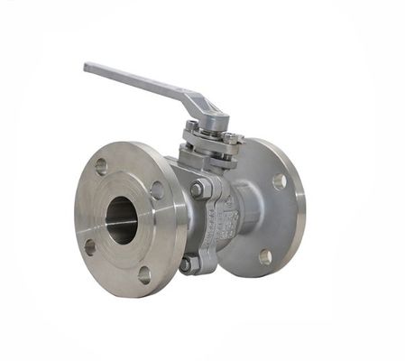 Válvula de bolas con brida de acero inoxidable DIN/JIS/GB/API personalizada para la gestión del flujo de agua