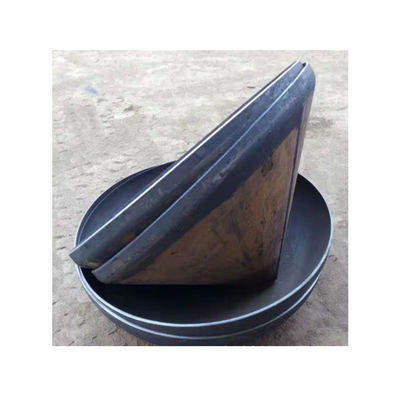 36&quot; de acero inoxidable plateado cónico y cabeza elíptica con norma ASME
