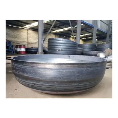 Cabeza de la bandeja del tanque de acero inoxidable de alta precisión en diseño hemisférico estándar ASME