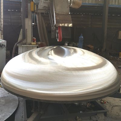Cabezas de tanque personalizadas Cabeza de plato torisférica asequible para un rendimiento igual
