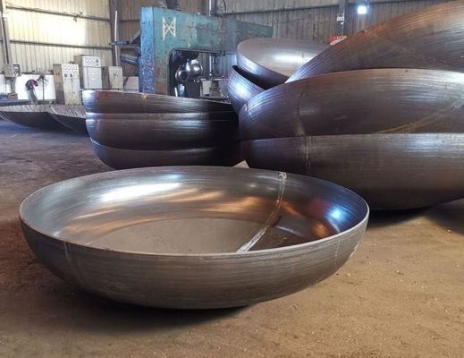 Estándar ASME 300mm 500m 800m 1000mm Cabeza y extremos de plato torisférico para recipientes a presión