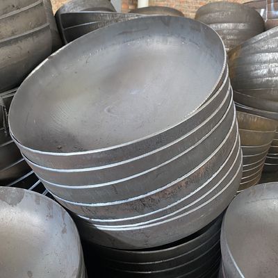 Presión personalizada de acero inoxidable cabezas elípticas con acabado de chorro de arena
