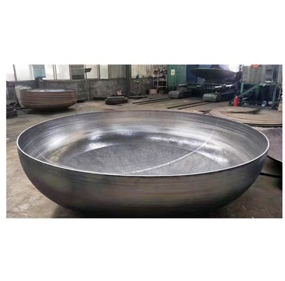 Compañía de producción de cabeza de plato plana estándar ASME para hemisferios de acero