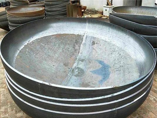Tamaño personalizado Cabezas de plato 1000 mm 6 mm Cabeza de hemisferio de acero suave