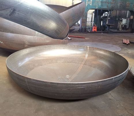 Cabezas de fundición de extremo de plato esférico con cabeza de plato hechas de material de acero al carbono