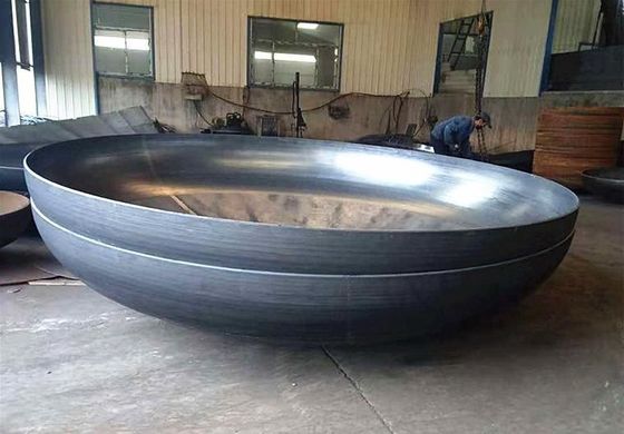 Cabezas de fundición de extremo de plato esférico con cabeza de plato hechas de material de acero al carbono