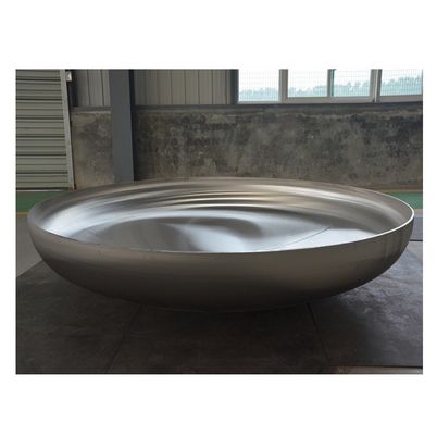 Apoyo personalizado Tamaño personalizado Presión en frío Material SS Cabezas de plato elípticas