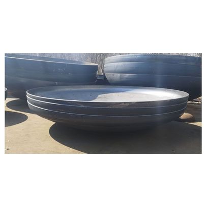Certificado completo para el prensado en caliente de la cabeza elíptica de plato de aluminio de acero de doble fase