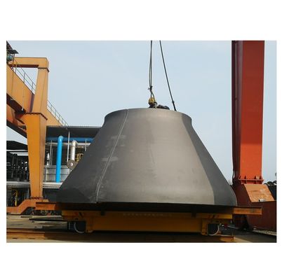Contenedor de acero al carbono personalizado de fondo del tanque cabeza de cono de plato terminaciones para la competitividad y el apoyo