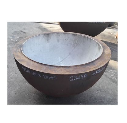 SS304 316 Fin inferior del plato torisférico para tanques cabezas de plato elípticas personalizadas