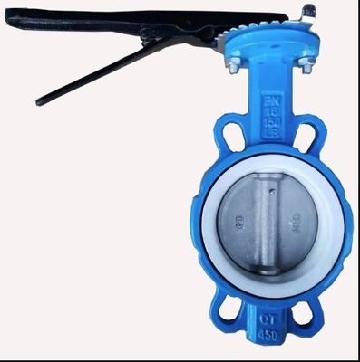 OEM válvulas de hierro fundido de mariposa con asiento flexible y resistente personalizado para control industrial