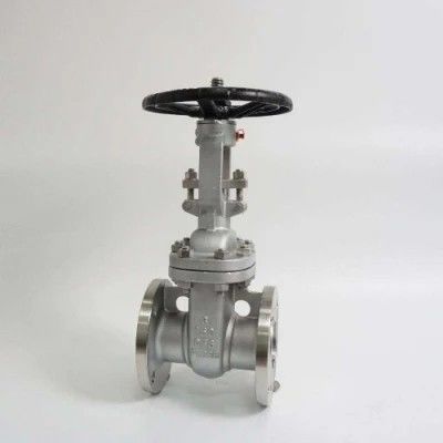 ANSI API 150Lb 300lb 3 pulgadas 4 pulgadas Y tipo manual válvula de puerta de brida de acero inoxidable
