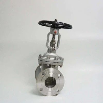 ANSI API 150Lb 300lb 3 pulgadas 4 pulgadas Y tipo manual válvula de puerta de brida de acero inoxidable