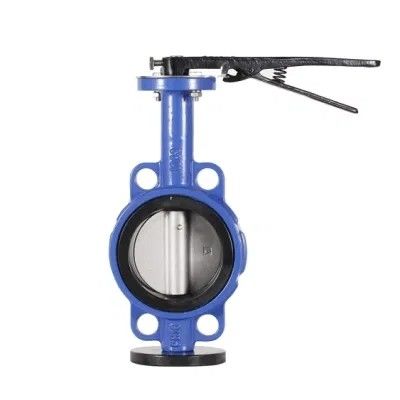 150LB PN16 DN100 Ductil de hierro fundido de acero inoxidable de doble brida Wafer Lug de la válvula de mariposa
