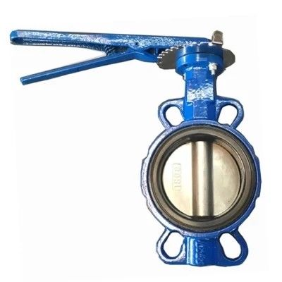150LB PN16 DN100 Ductil de hierro fundido de acero inoxidable de doble brida Wafer Lug de la válvula de mariposa