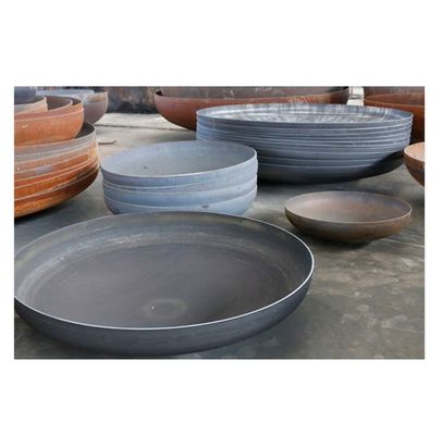 Cabeza de tanque elíptica Asme de acero al carbono personalizada con código de cabeza superior y circular