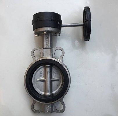 Válvula de mariposa de acero inoxidable DN200 personalizada GGG50 EPDM con certificado