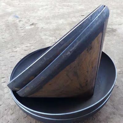 Cabezas de los recipientes de presión Acero carbono Presión en frío Plato de presión de presión Conical Tank End Conical Head