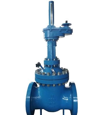 Válvula de puerta de acero al carbono de temperatura media de 8 pulgadas ANSI API 150Lb 300lb Flange manual