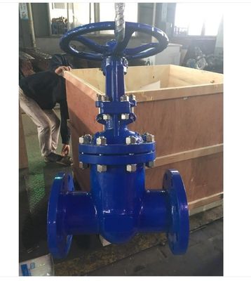 Válvula de puerta de acero al carbono de temperatura media de 8 pulgadas ANSI API 150Lb 300lb Flange manual