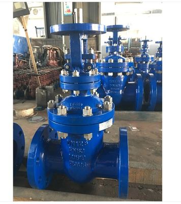Válvula de puerta de acero al carbono de temperatura media de 8 pulgadas ANSI API 150Lb 300lb Flange manual