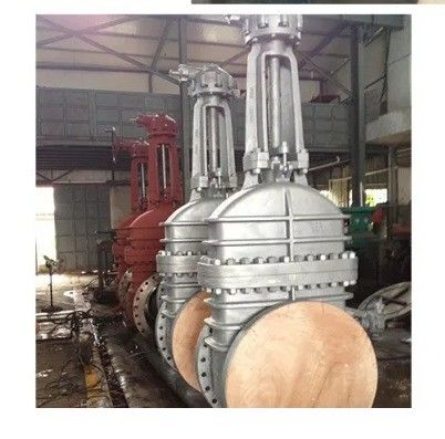 API 600 150LB CF8M válvula de puerta con brida de acero inoxidable para medios de agua estructura tipo Y