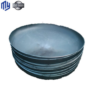 Tamaño personalizado de soldadura Fondo de tanque 1000 mm cabeza plana elipsoidal para piezas iguales de la caldera