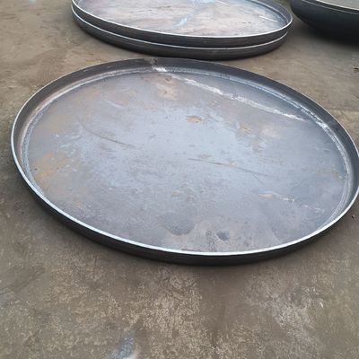 Tamaño personalizado de soldadura Fondo de tanque 1000 mm cabeza plana elipsoidal para piezas iguales de la caldera