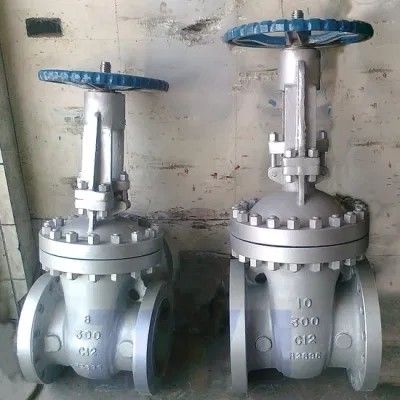 API 600 150LB CF8M válvula de puerta con brida de acero inoxidable para medios de agua estructura tipo Y