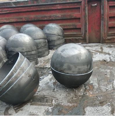 Cabeza hemisférica de pared gruesa de alta presión de acero al carbono personalizada para piezas de calderas