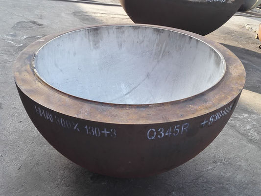 Cabeza de círculo Código de acero Tanques de recipientes a presión Cabeza hemisférica para productos industriales