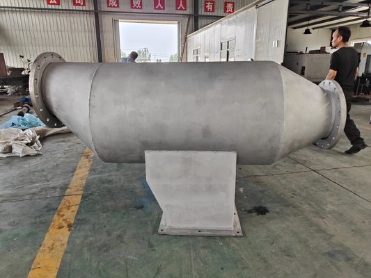Separador de gas de ciclón líquido vertical pequeño personalizado para planta de minería de energía de acero