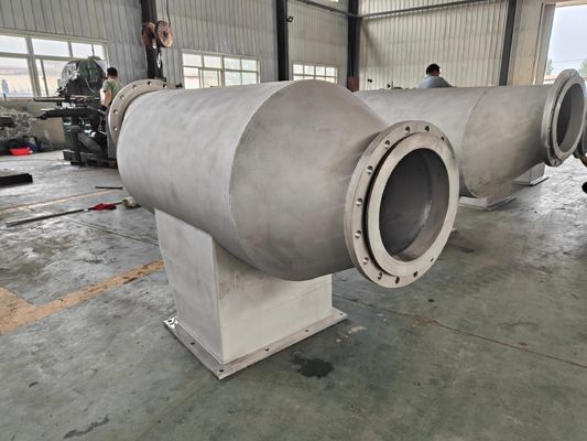 Separador de gas de ciclón líquido vertical pequeño personalizado para planta de minería de energía de acero