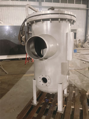 1 " Tanque de almacenamiento de hidrociclones Separador de vapor al vacío para la construcción duradera de celulosa