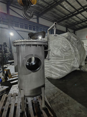 1 " Tanque de almacenamiento de hidrociclones Separador de vapor al vacío para la construcción duradera de celulosa