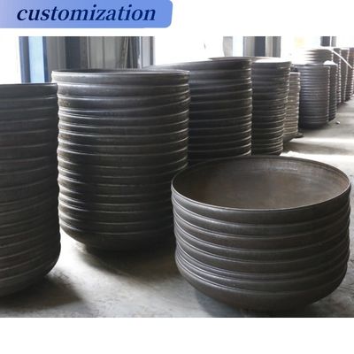 Codo de cabeza igual Círculo de 1000 mm Cubierto con plato Astm A403 Acero 316L ASME Cabeza de plato elíptica