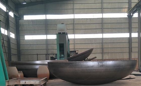 Círculo de 200 mm a 3000 mm de acero inoxidable de acero carbono hemisferio elíptico de la cabeza del plato para la industria