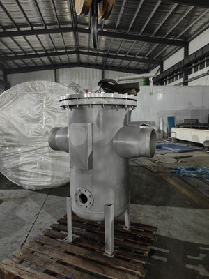 Separador de vapor de gas líquido de agua de acero hidrocíclono personalizado perfecto para la separación