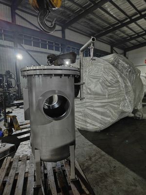 Separador de vapor de gas líquido de agua de acero hidrocíclono personalizado perfecto para la separación