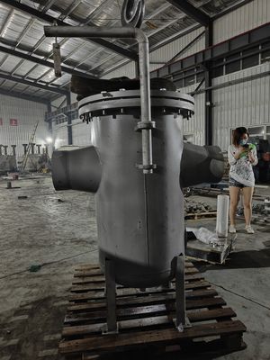 Separador de vapor de gas líquido de agua de acero hidrocíclono personalizado perfecto para la separación