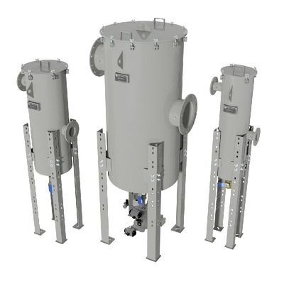 Equipo de separación de agua de vapor con brida DN250 cumple los requisitos para la separación de aceite de agua
