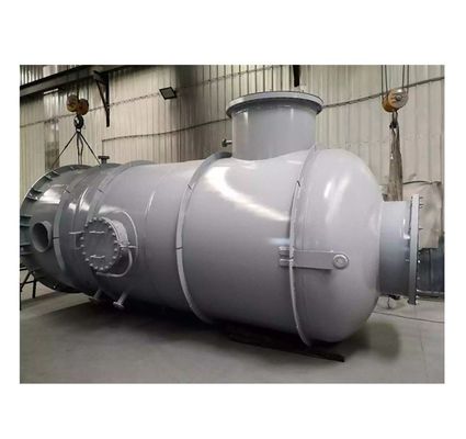 Proyecto de biogás Separador de líquidos de gas industrial con voltaje de 380V en una fábrica de papel