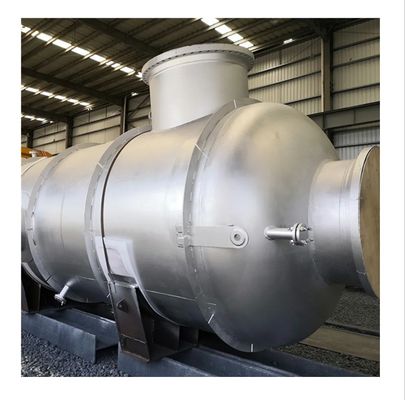 Proyecto de biogás Separador de líquidos de gas industrial con voltaje de 380V en una fábrica de papel